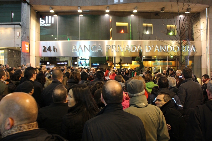 Seu social de BPA, actualment convertida en Vall Banc.