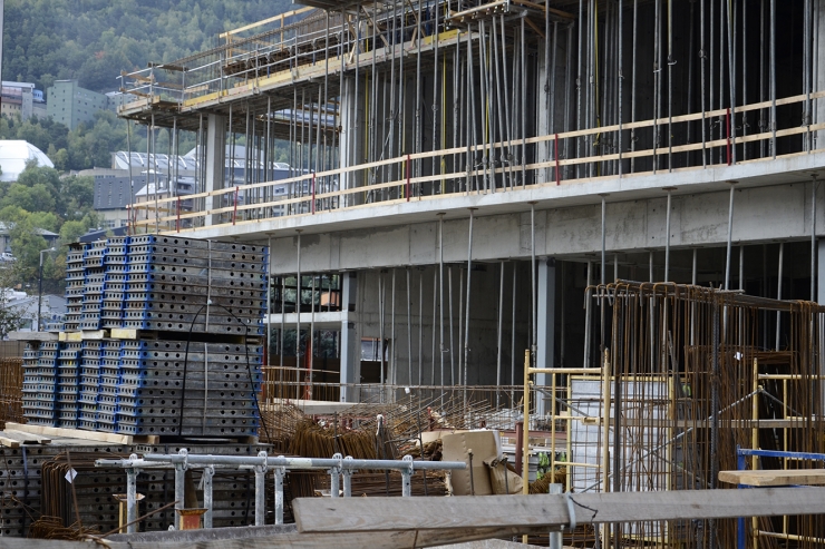 L'edifici de la nova seu de la justícia.