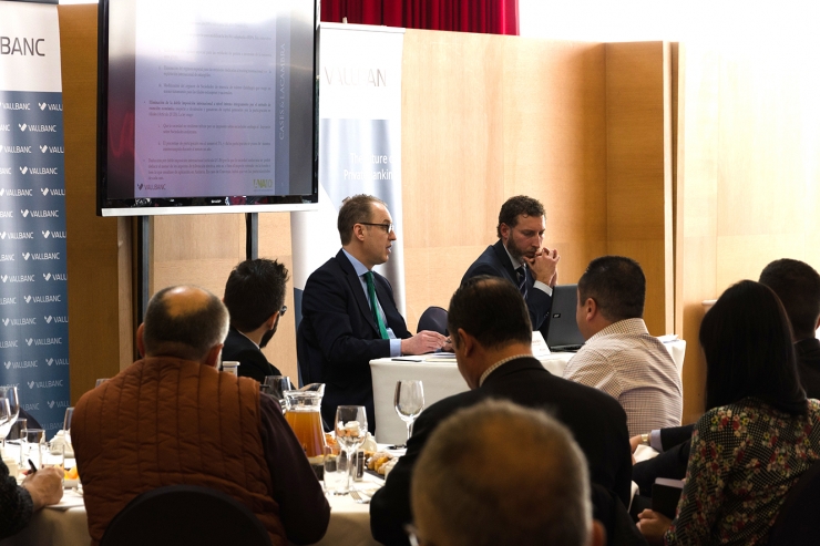 Un moment de la ponència d'aquest divendres a Andorra la Vella.