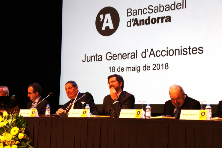 El BancSabadell d'Andorra ha celebrat aquest divendres la seva junta general d'accionistes.