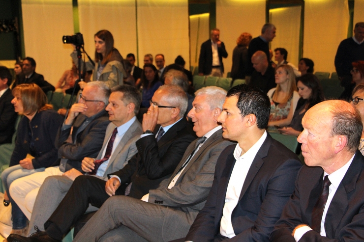 L'acte de presentació de la Marca Andorra ha comptat amb la presència de diverses autoritats.