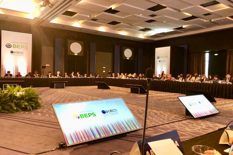 Una imatge de la reunió mantinguda al Perú.