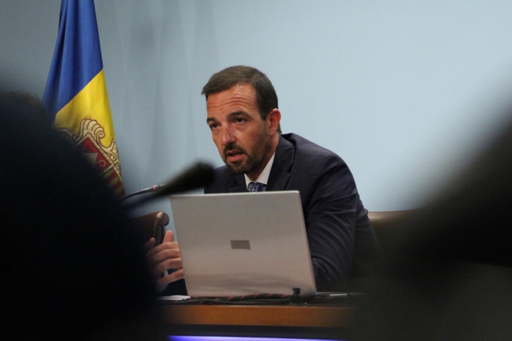 El ministre d'Ordenament Territorial, Jordi Torres.