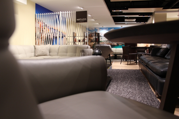 La secció de la marca italiana a la planta tres de Pyrénées.