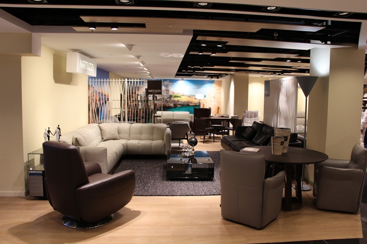 La secció de la marca italiana a la planta tres de Pyrénées.