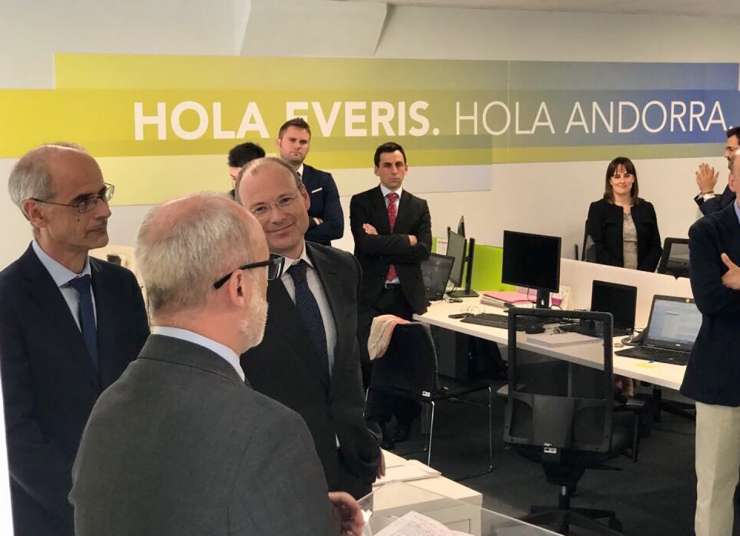 Inauguració de l'oficina d'everis a Andorra.