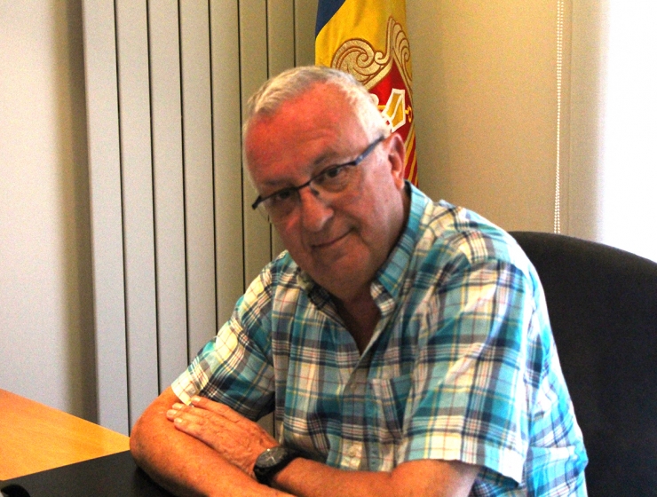 El president de la Cambra de Comerç, Indústria i Serveis, Miquel Armengol.