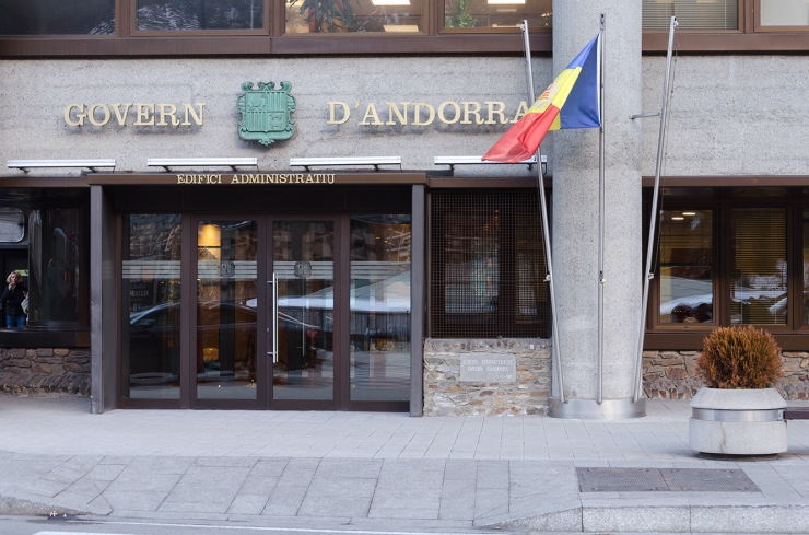 L'edifici administratiu del Govern.