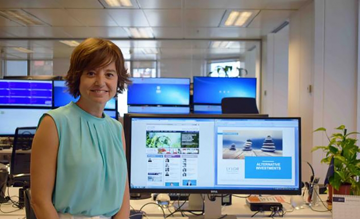 La nova responsable de vendes de Lyxor a Andorra, Núria Ortega.