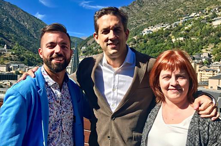 Eduard Cruz, Josep María Sánchez-Harguindey i Núria Roure, els tres nous càrrecs de la cúpula directiva de Daguisa Hotels.