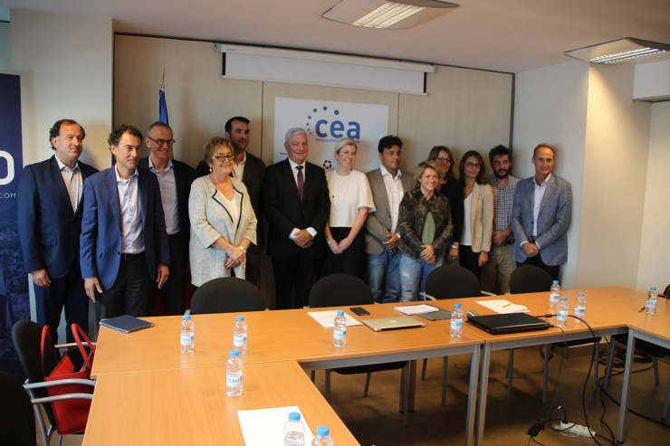 La nova junta directiva de la CEA.