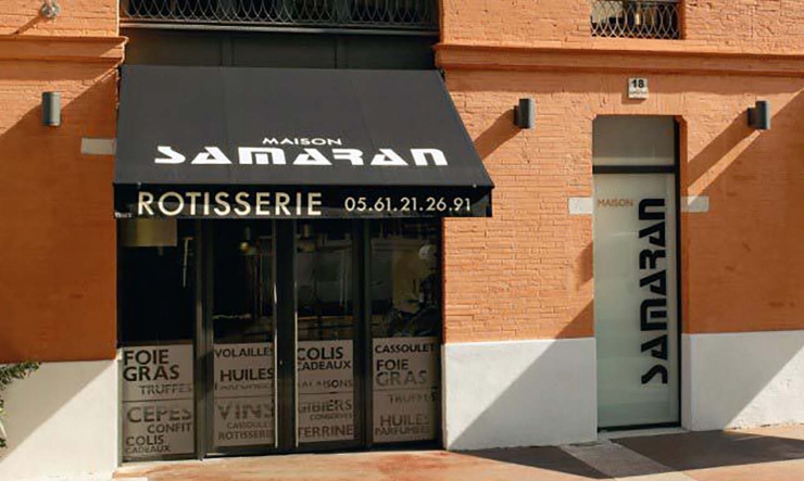 La botiga Samaran que hi ha al davant del mercat Victor Hugo a Tolosa.