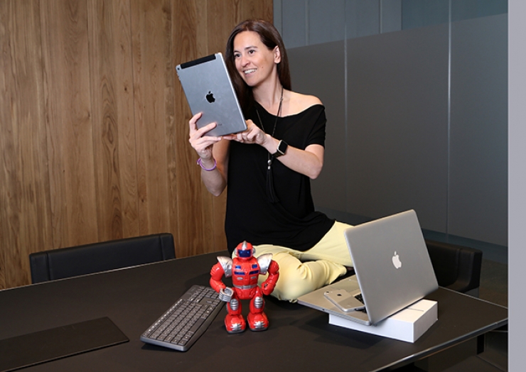 La directora d'Innovació d'Andbank Espanya, Gabriela Orille.