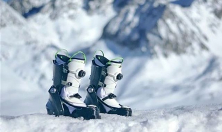 Les botes d'esquí que també són de carrer.