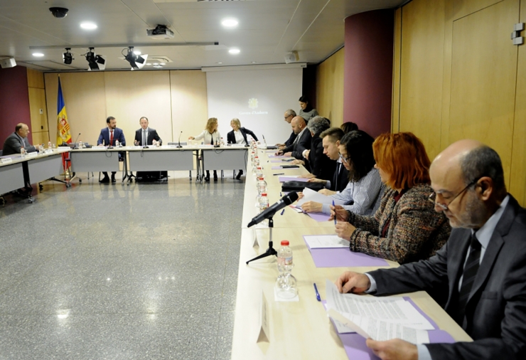 La reunió celebrada aquest dimarts.