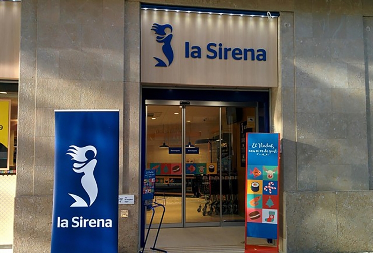 Una de les botigues de la cadena de congelats La Sirena.
 
 