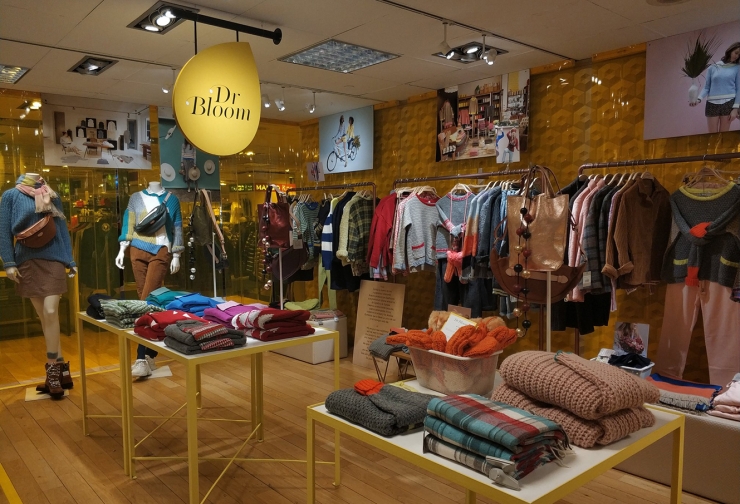 Roba d'hivern als Grans Magatzems Pyrénées.