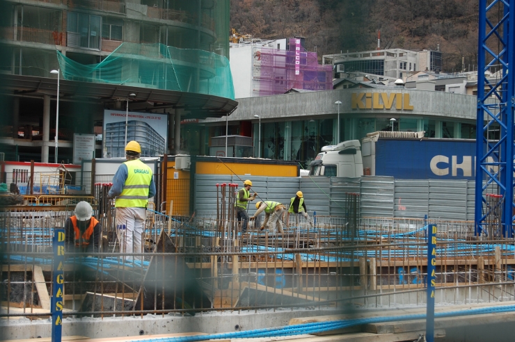 La construcció és un dels sectors que han reactivat més l'economia.