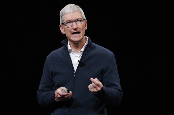 El conseller delegat d'Apple, Tim Cook, en una imatge d'arxiu.