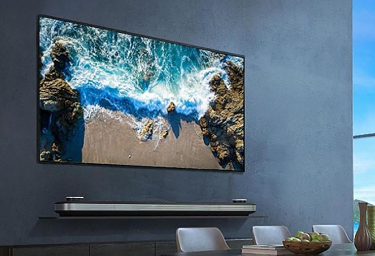 El televisor d'LG, que sortirà al mercat aquest any, té una pantalla 4K oled.
 
 
 