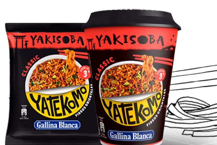 Dos envasos de Yatekomo.