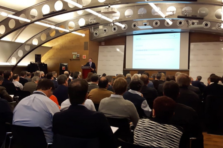 Una de les sessions de treball de la convenció.