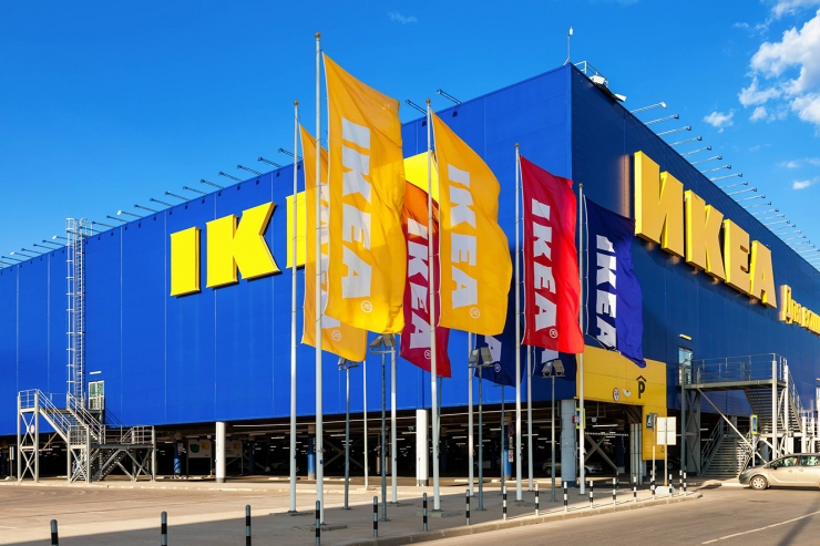 Un establiment de l'empresa sueca Ikea.