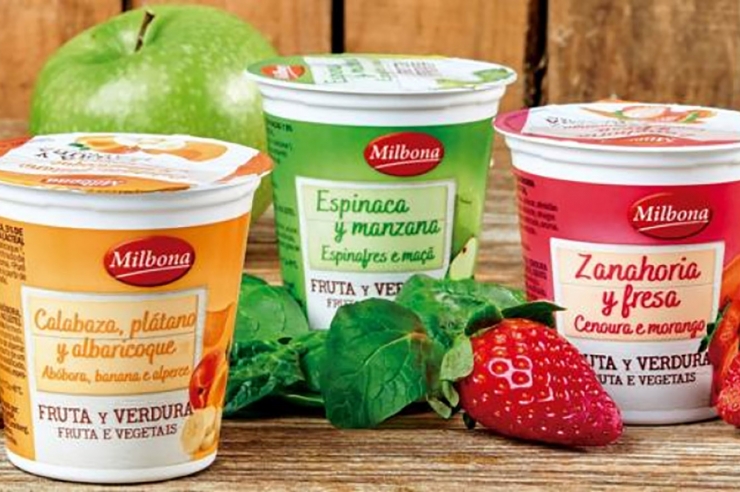 Les tres noves varietats de iogurts.