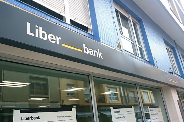 Una de les oficines de Liberbank.
