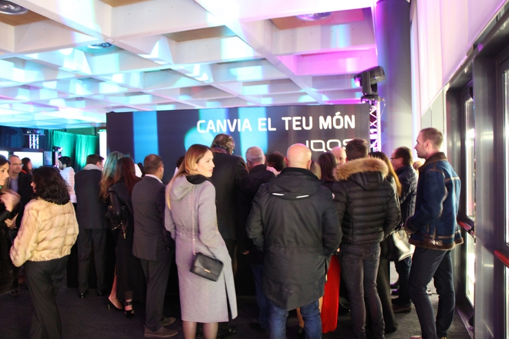 La presentació dels nous models d'IQOS a Andorra va comptar amb una gran assistència.