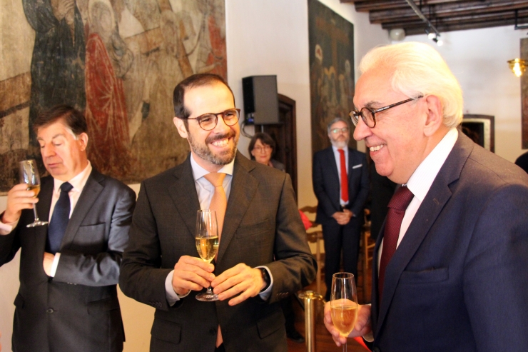 David Cerqueda i Armand Pujal juren els càrrecs com a membres de l'Autoritat Financera Andorrana.