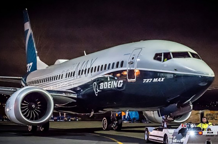 Un Boeing 737 Max.