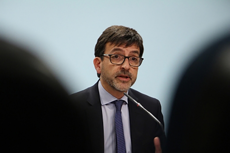 El ministre portaveu en funcions, Jordi Cinca.