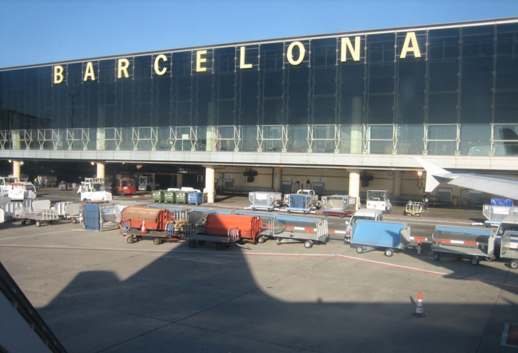 Instal·lacions de l'aeroport de Barcelona.