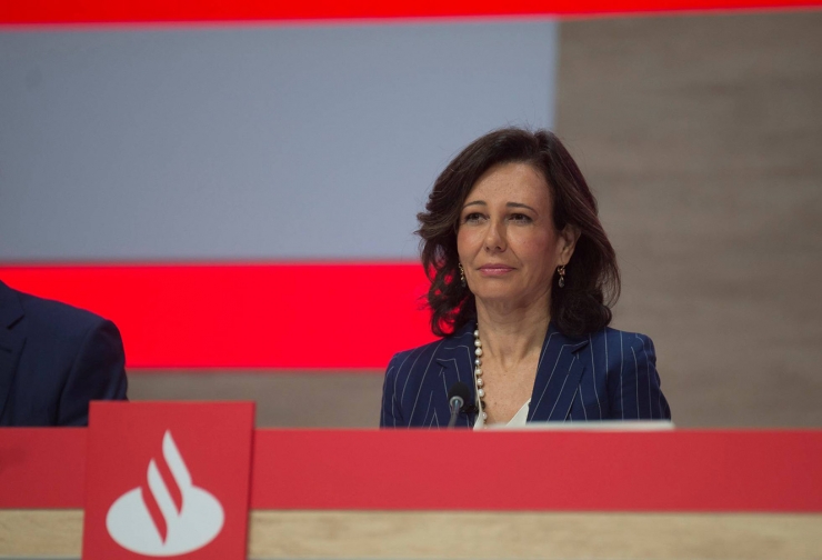 La presidenta del Banco Santander, Ana Botín.