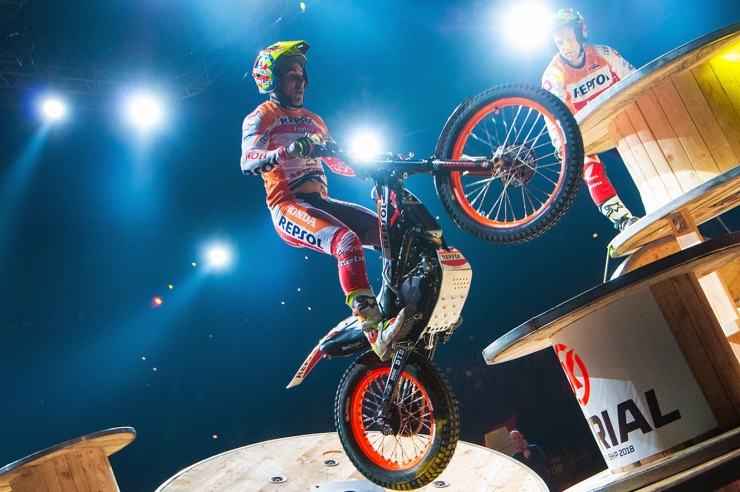 Toni Bou, en una de les proves de l'X-Trial 2019.