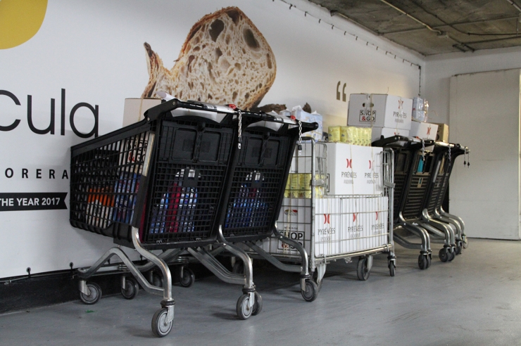 Alguns dels productes recollits durant la campanya.