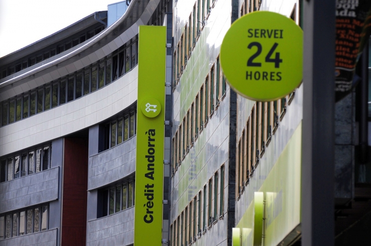 La seu central de Crèdit Andorrà.