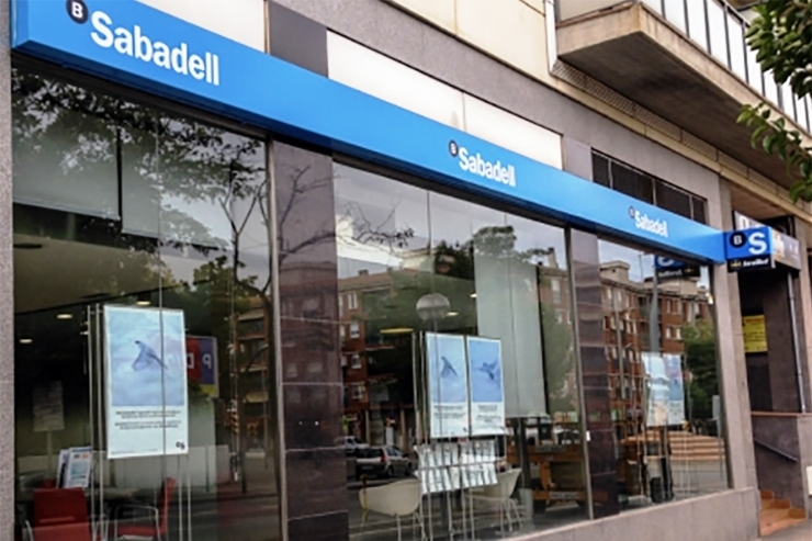 Una oficina de Banc Sabadell.