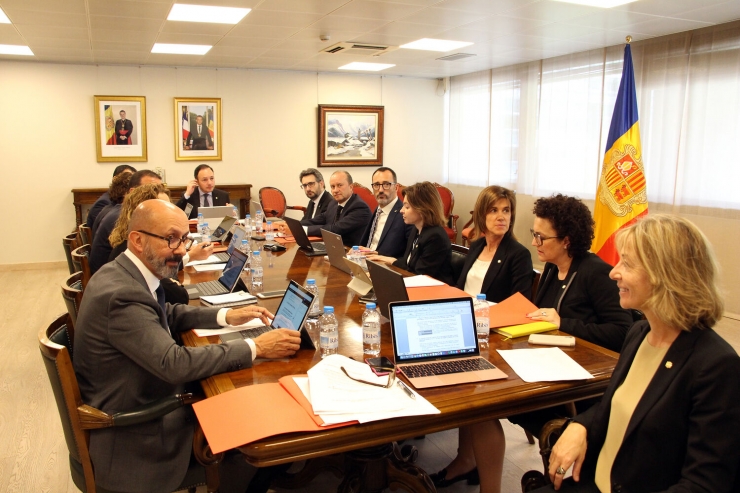 La primera reunió del consell de ministres d'aquesta legislatura. 