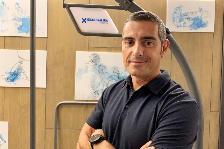El nou director de màrqueting de Grandvalira, David Ledesma.
