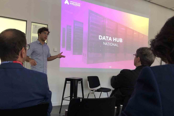 La intervenció d'Andorra a la Mêlée Numérique 2019.