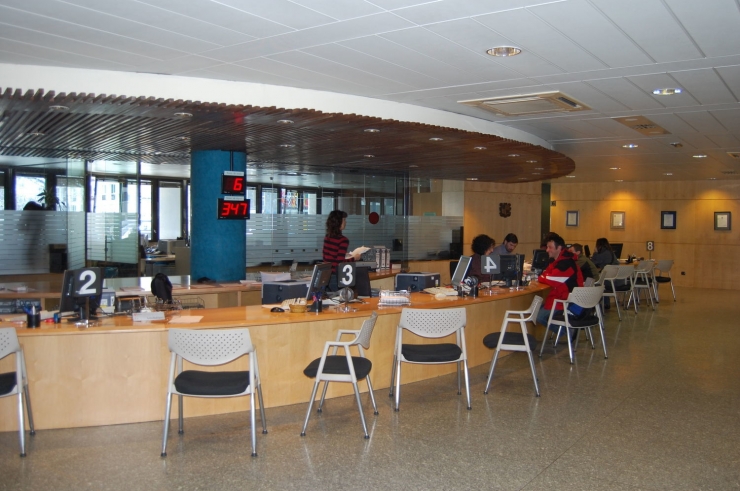 Una imatge d'arxiu del Servei de Tràmits del Govern.