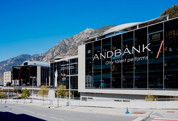 L'edifici d'Andbank.