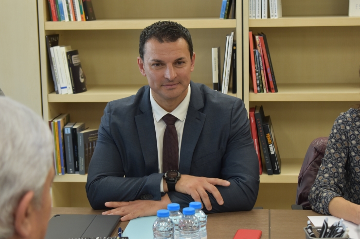 Jordi Gallardo, ministre de Presidència, Economia i Empresa.