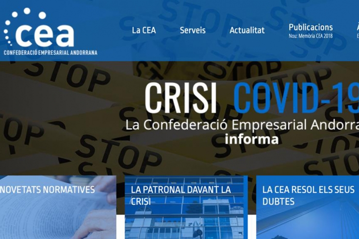 Una imatge de la web de la CEA.