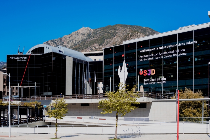 Una imatge de la seu social d'Andbank.