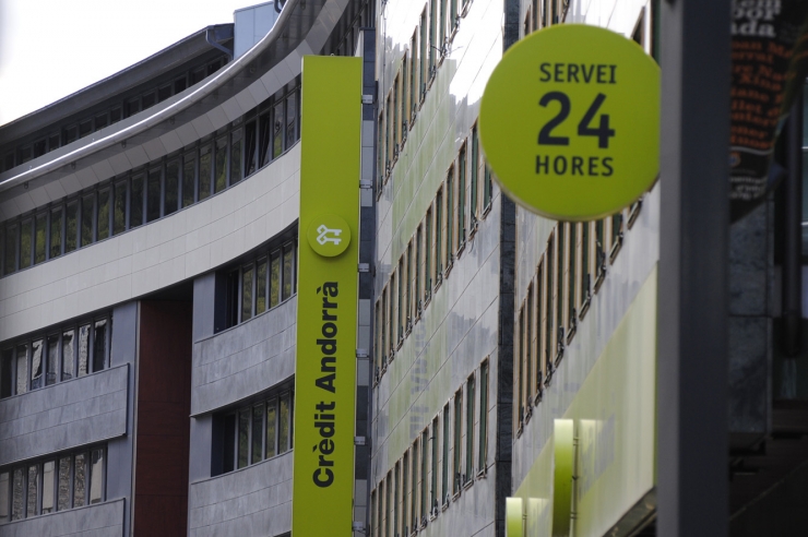 Crèdit Andorrà obre a partir de dilluns totes les oficines.