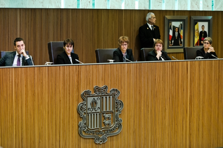 Una sessió de Consell General.