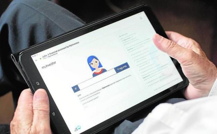 Julia, l'assessora virtual de MyInvestor.